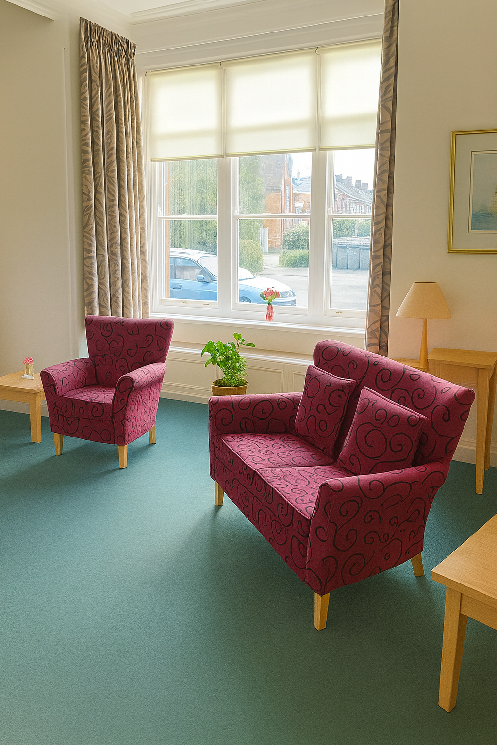 Chairs In Lounge At Boldre House SP1 1JT