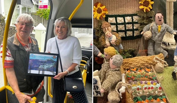 Saltash residents never miss a stitch