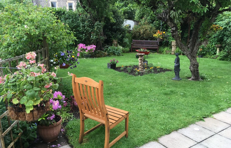 The garden of Abbeyfield House, Weston-Super-Mare BS23 3BB