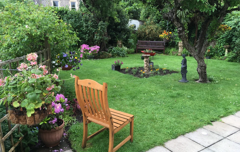 The garden of Abbeyfield House, Weston-Super-Mare BS23 3BB