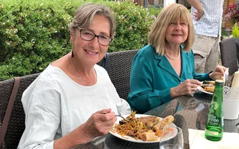 Delicious community meal brings cultures together at Girton Green house, Cambridge Image