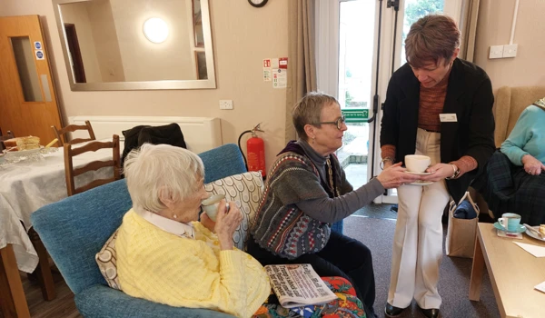 Mayor attends Abbeyfield House coffee morning