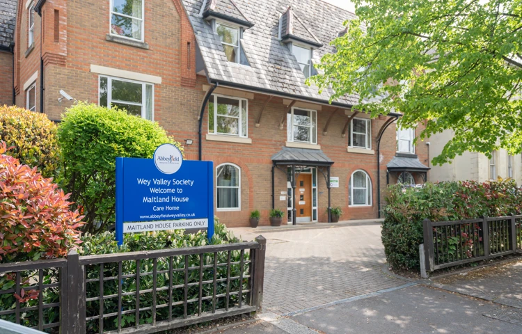 Front Exterior Of Maitland House