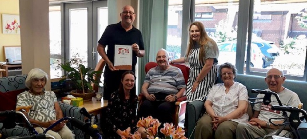 abbeyfield court awarded bronze food for life award