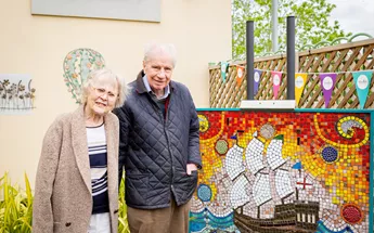 Stunning mosaic unveiled at Speedwell Court Image