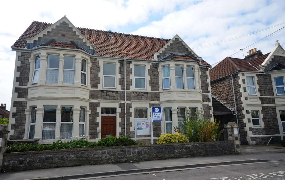 The front of Abbeyfield House, Weston-Super-Mare BS23 3BB