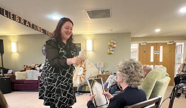 Hampton House recognises residents and staff who make a special difference