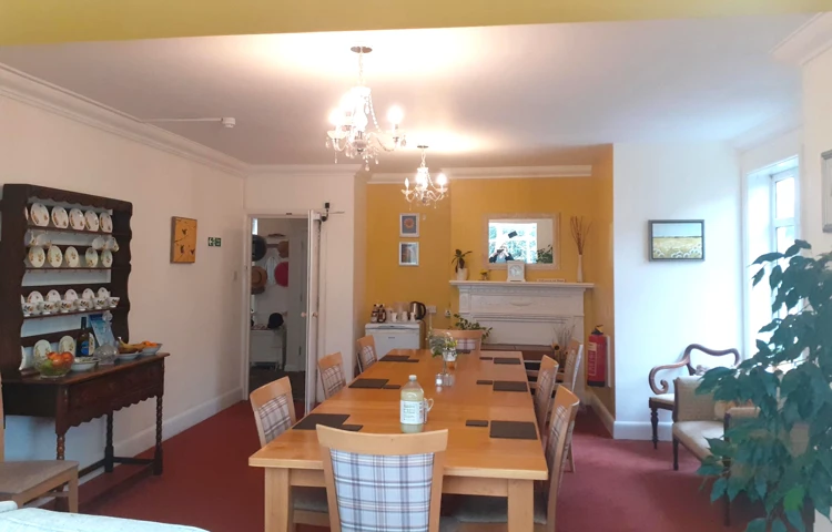 Communal Dining Room At Tamar House, Where Residents Can Enjoy Shared Meal Times Together