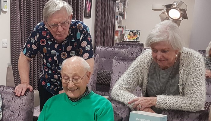 Facebook Portal Mini ensures care home residents stay connected Image