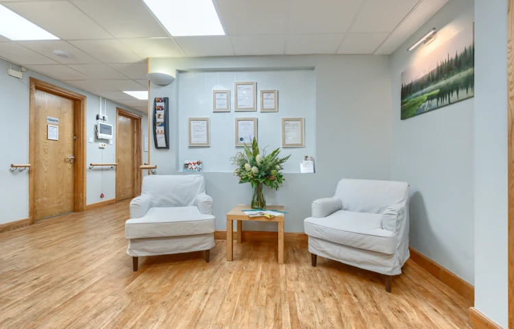 Communal Seating Area For Residents At Maitland House