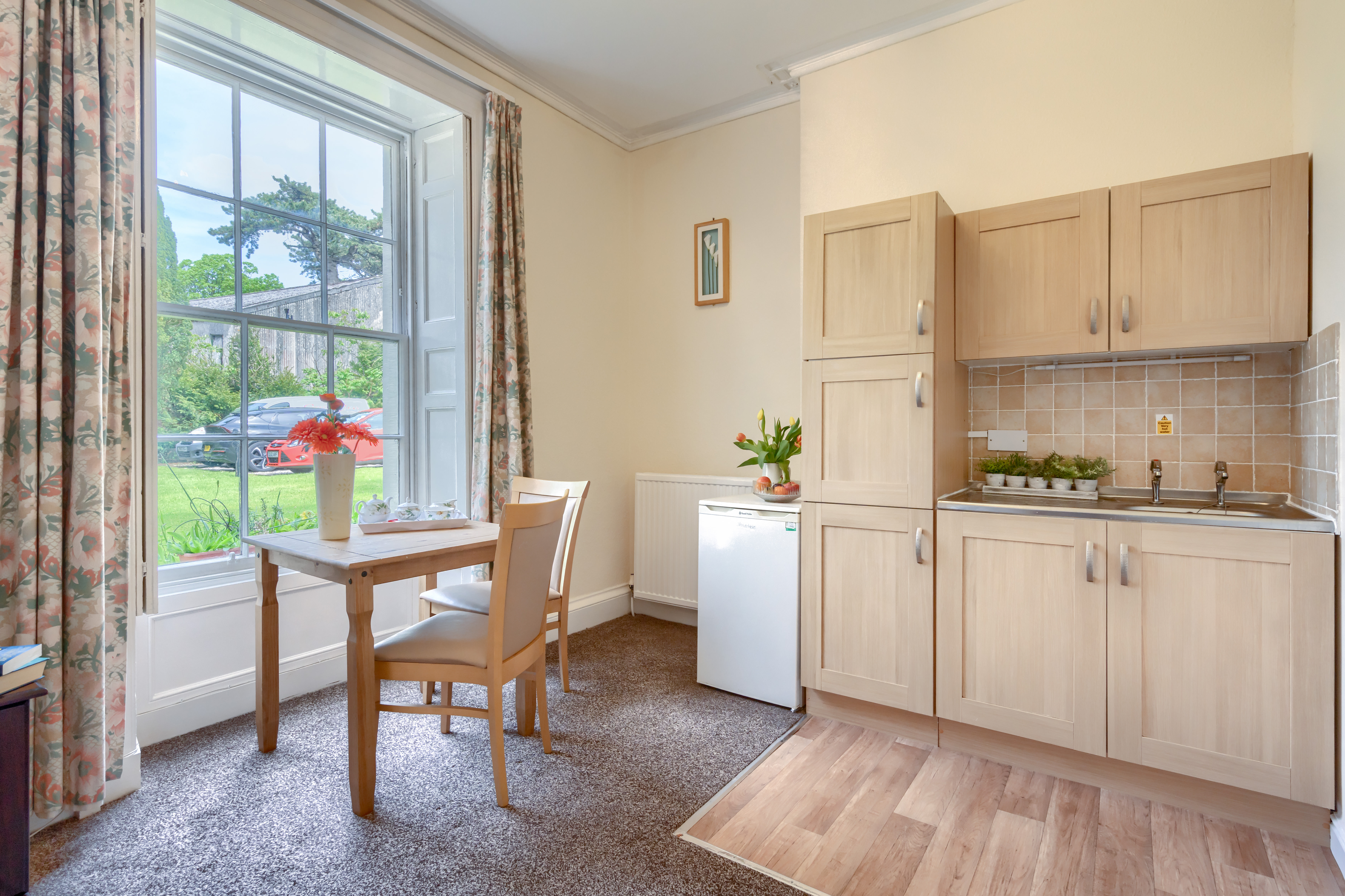 Kitchenette Area Of Bedroom At Bolton Lodge And Proctor House