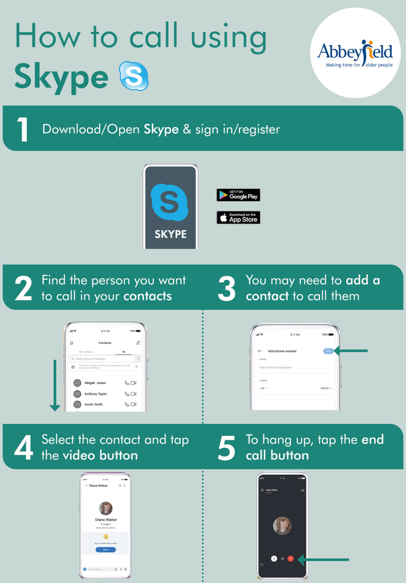How to call using skype