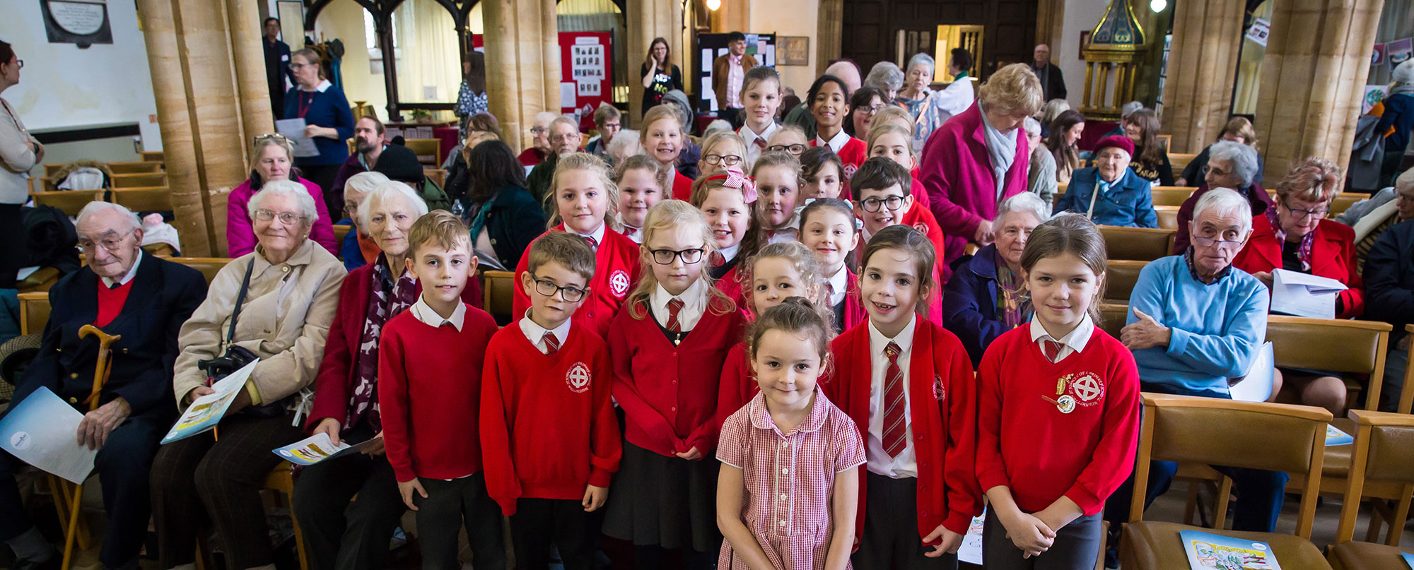 Choir from St John's Church of England Primary School