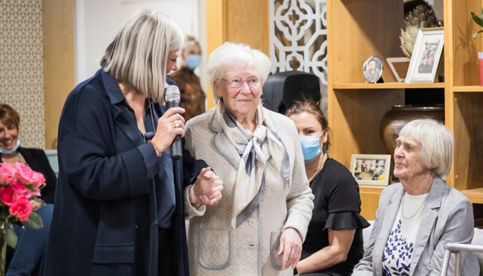 Speedwell Court residents strut their stuff for charity fashion show Image